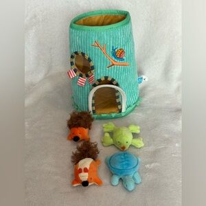 2020 Manhattan Toy Toadstool Cottage Fill & Spill Activity Toy Plush Incomplete